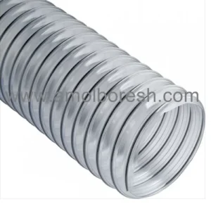 لوله مکنده منعطف شفاف قطر داخلی 100 میلیمتر