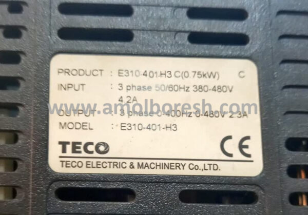 اینورتر واحد چسب زنی -  سه فاز Teco-E310 - Image 2