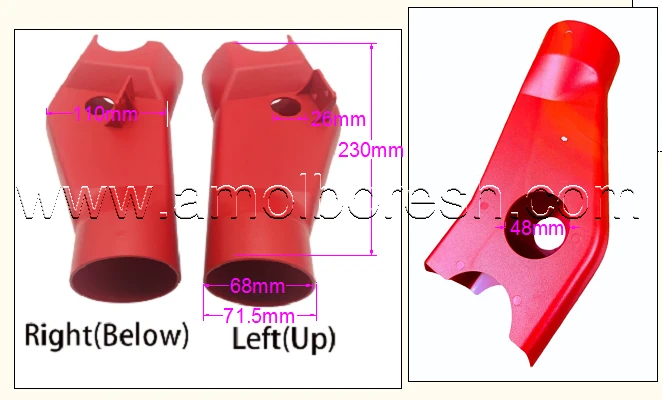 کاور تیغ چپ لبه چسبان