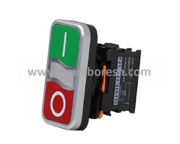 کلید چراغدار استارت و استوپ دوبل -ZB2-BE101C