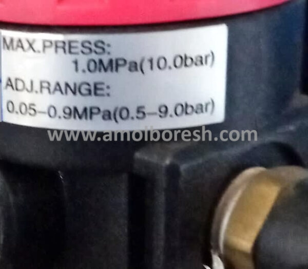 فشار شکن باد به همراه مانومتر 10 بار AIRTAC AR1500(لبه چسبان سری Queen 4) - Image 3