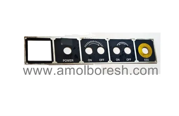 قاب پنل پلاستیکی دورکن