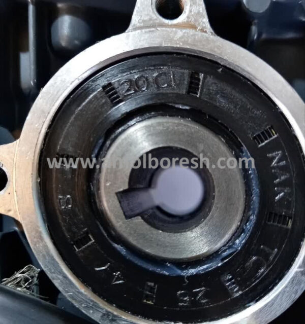 موتور گیربکس دار dc حلزونی 24 ولت 100 وات 1800 دور - Image 3