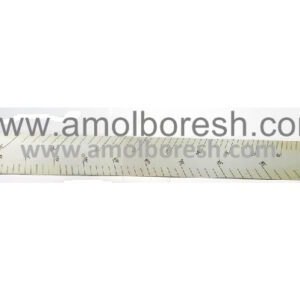 خطکش مدرج زاویه دوطرفه 0 تا 45 درجه (دورکن سری جدید ps و جونیور)