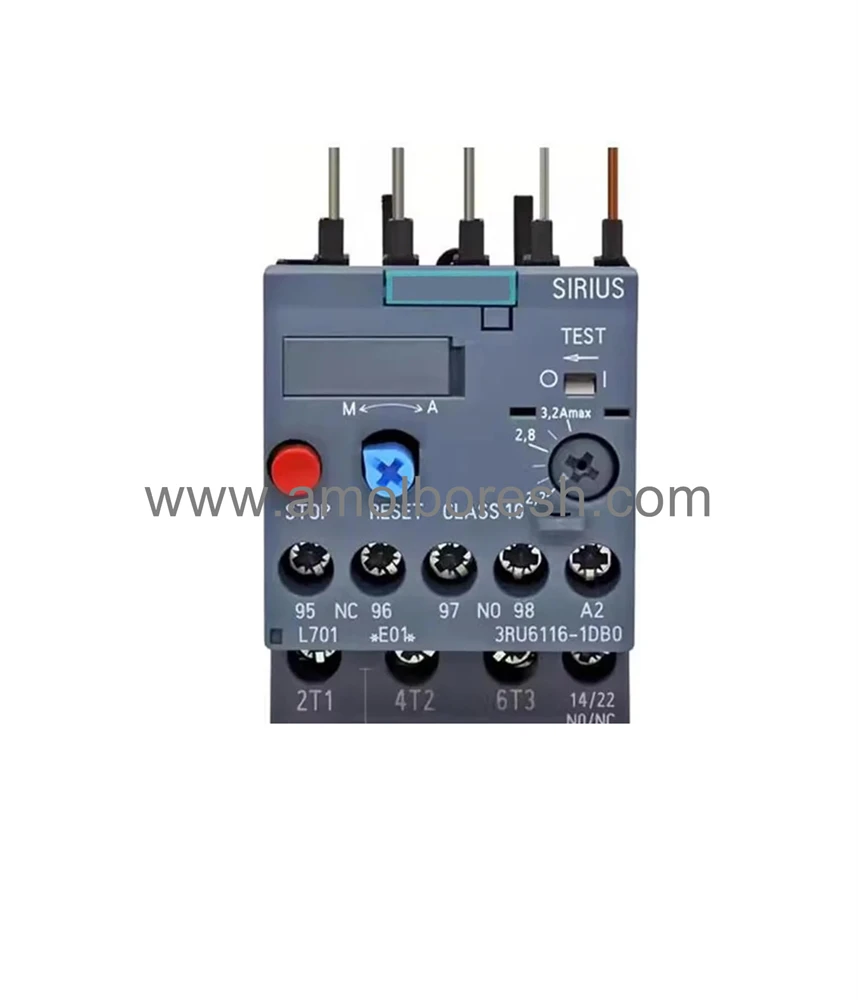 بیمتال2.2تا3.2آمپر زیمنس مدل 3RU6116-1DB0