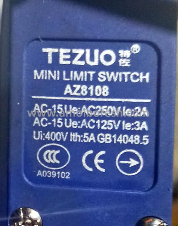 میکروسوئیچ درب جلوی اصلی سیکار  (TEZUO AZ8108) - Image 2