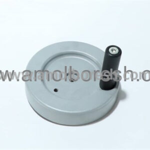 دسته چرخان قطر فلکه 160mm قطر سوراخ نصب 12mm( بالای پایین اره اصلی دورکن سیکار)