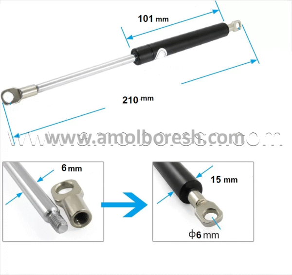 جک گازی اره خط  زن 210 میلیمتر (دورکن سیکار) - Image 2
