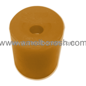 ضربه گیر  ثابت کرنر ابتدا(قطر بیرونی 40 میلیمتر قطر درونی8 میلیمتر ارتفاع 64 میلیمتر)