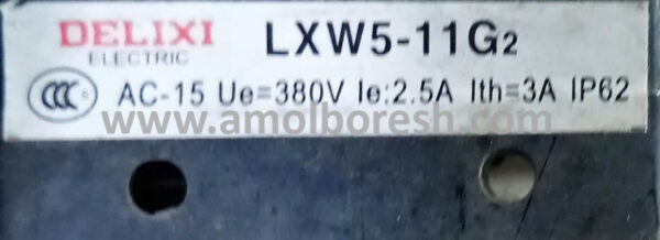 میکرو سوئیچ فشاری دلیکسی مدل LXW5-11G2 - Image 2