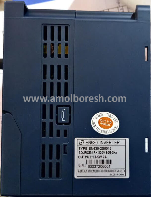 اینورتر انکام  ENC EN630-2S0015 تکفاز 1.5KW 220V - Image 4