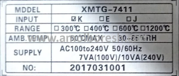 کنترلر دما (مدل XMTG-7411 ) - Image 4