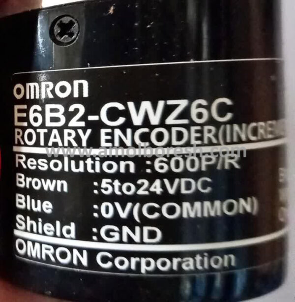 انکودر چرخشی omron امرون مدل E6B2-CWZ6C(مترخوان) 600P/R - Image 3