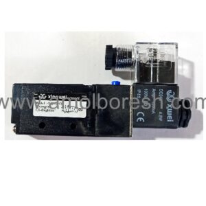 شیر برقی به همراه تک بوبین4.8 وات xingweiمدل 4V210-08