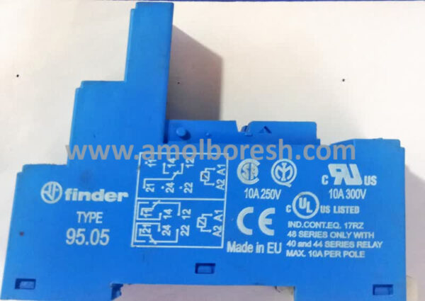 پایه رله 8 پایه (FINDER TYPE-95.05) - Image 2