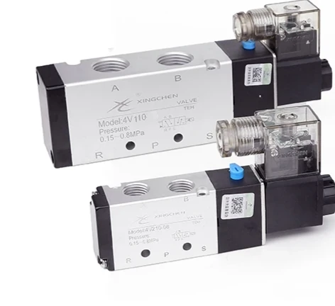 شیر برقی نازل چسب(4V110-06 مدل 0.15-0.8Mpa)