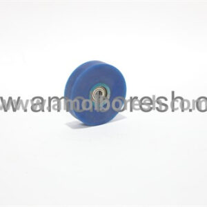 غلتک سیلیکونی فرچه روی mdf(قطر بیرونی 80mm قطر داخلی10mm ضخامت 20mm)