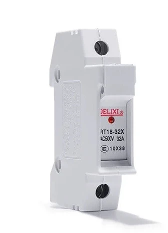 پایه فیوز استوانه ای 380 ولت 32 آمپر