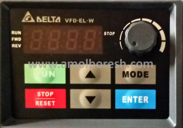 اینورتر تکفاز 1.5 کیلو وات سری EL دلتا مدل( VFD015EL21W) - Image 5