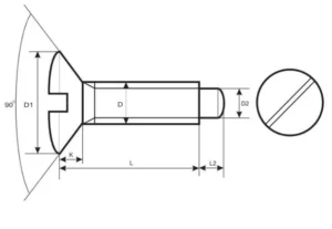 مشخصات فنی پیچ کونیک دار